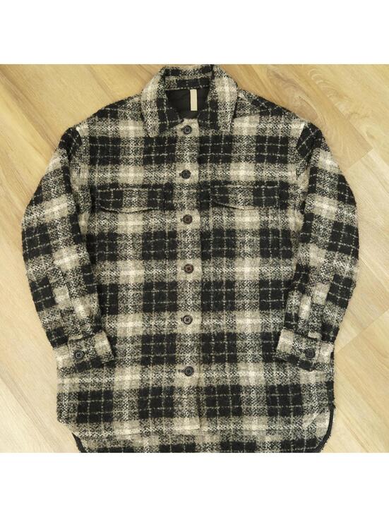 Banana Republic Jackets & Blazers - Banana Republic Women's Wool Alpaca Cotton Blend Jacket - Plaid XS